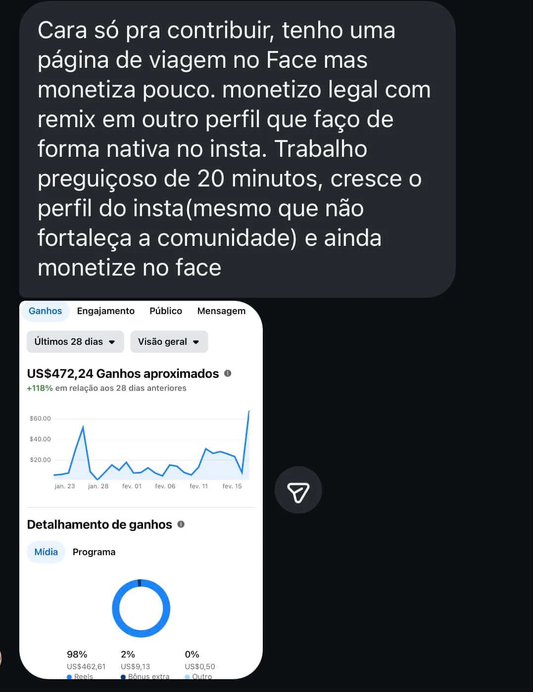 Ganhos 9